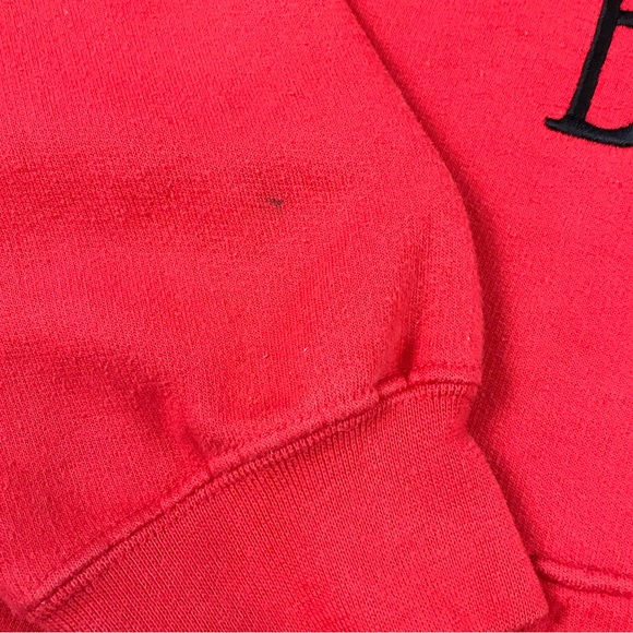 NFL Tampa Bay Buccaneers Mens Vintage Red Pullover Classic Fit Football Hoodie - Picture 9 of 9